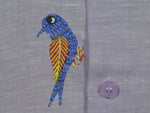 Load image into Gallery viewer, Gond - Celestial Flock | 100% Linen | Limited Edition