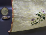 Load image into Gallery viewer, Chamba Rumal - White Flower | 100% Linen | Limited Edition