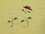 Load image into Gallery viewer, Chamba Rumal - Maroon Flower with a little bud | 100% Cotton | Limited Edition