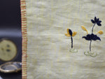 Load image into Gallery viewer, Chamba Rumal - Blue Lotus | 100% Linen | Limited Edition
