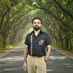 Load image into Gallery viewer, Gond - Forest Whisper | 100% Linen | Limited Edition