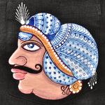 Load image into Gallery viewer, Odisha Pattachitra - Aadyasevak | 100% Linen | Limited Edition