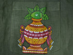 Load image into Gallery viewer, Odisha Pattachitra - Vandan | 100% Linen | Limited Edition