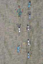 Load image into Gallery viewer, Warli - Dhara | 100% Linen | Limited Edition