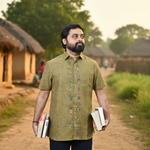 Load image into Gallery viewer, Warli - Dhara | 100% Linen | Limited Edition