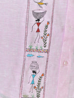 Load image into Gallery viewer, Warli - Pravah | 100% Linen | Limited Edition