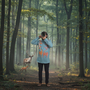 Wild Song - Bhil Hand-Painted Short Kurtas