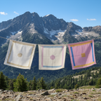 Bihar Sujani - Signal | Set of 3 | 100% Handloom Mulmul | Limited Edition