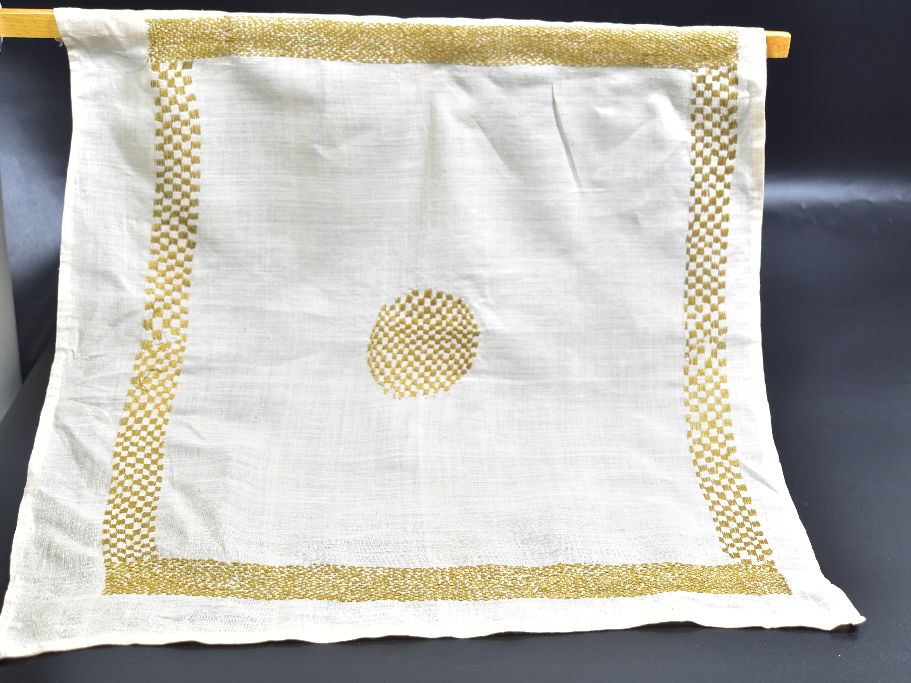 Bihar Sujani - Signal | Set of 3 | 100% Handloom Mulmul | Limited Edition