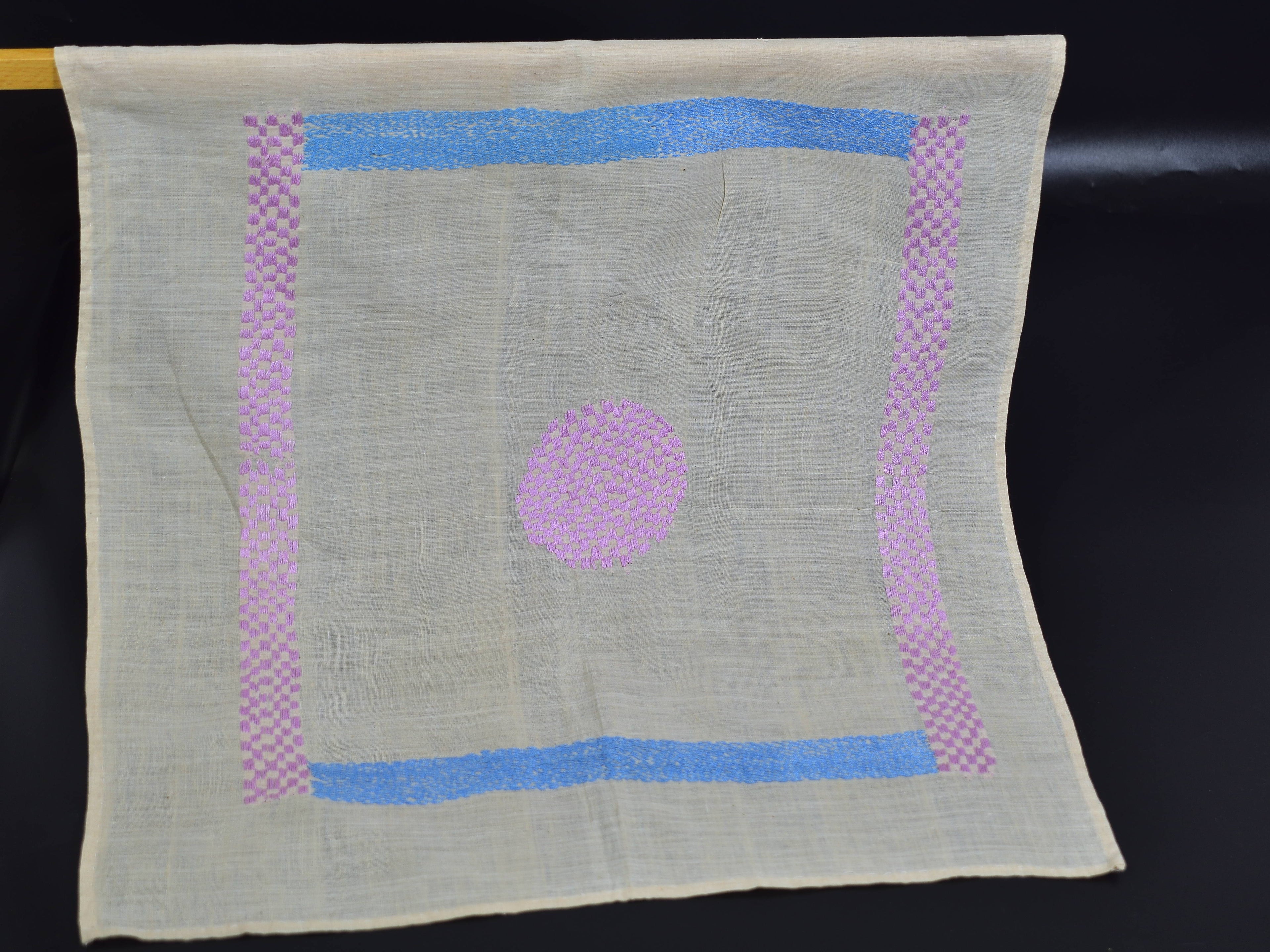 Bihar Sujani - Signal | Set of 3 | 100% Handloom Mulmul | Limited Edition