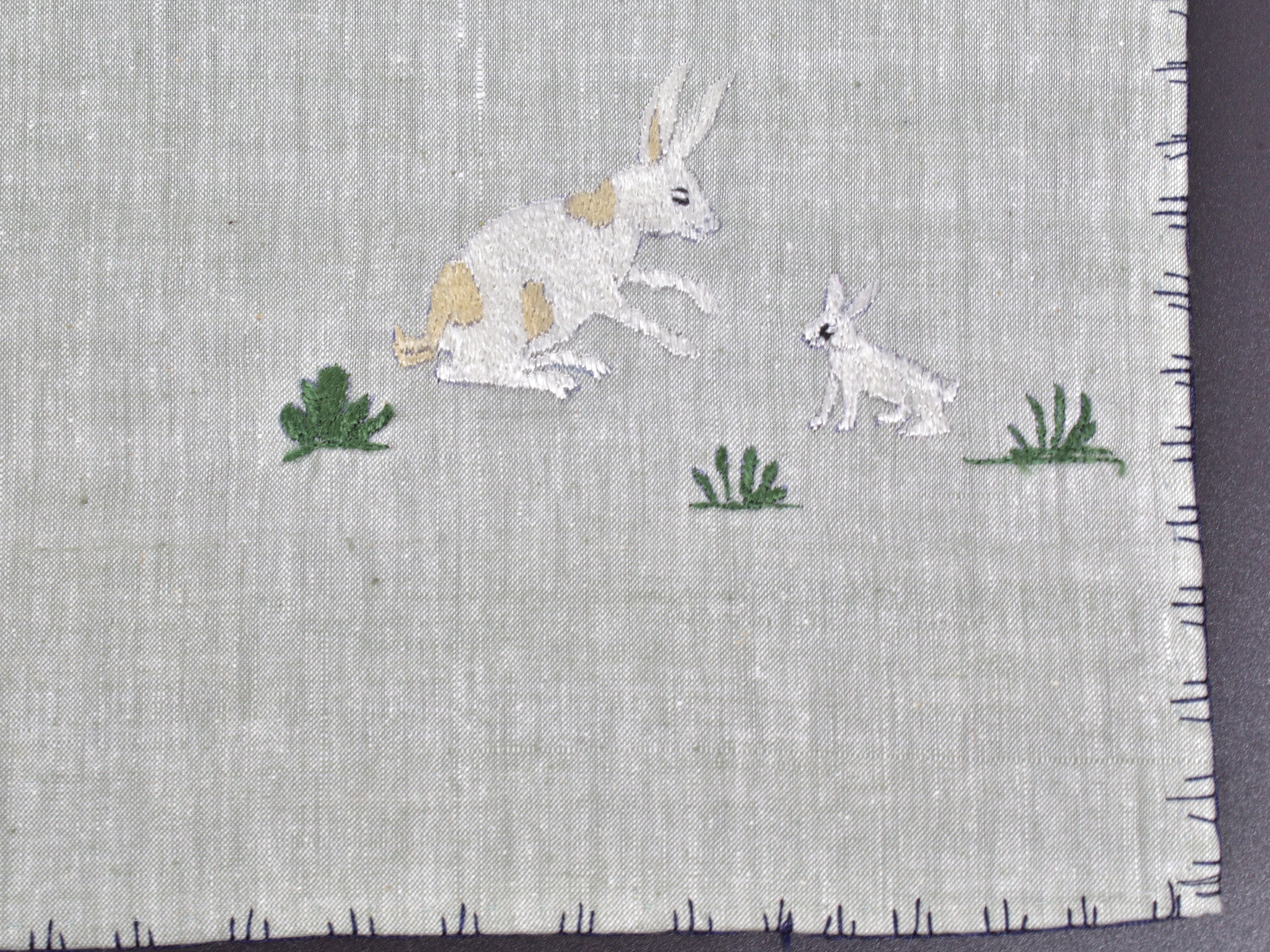 Chamba Rumal – Rabbit Won the Race | 100% Khadi | Limited Edition