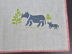 Chamba Rumal – Rhino-Ed | 100% Khadi | Limited Edition