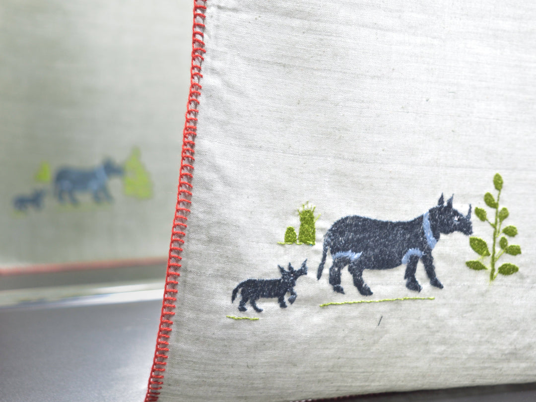 Chamba Rumal – Rhino-Ed | 100% Khadi | Limited Edition