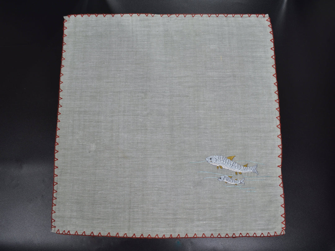 Chamba Rumal – A Fish-y Tale | 100% Khadi | Limited Edition