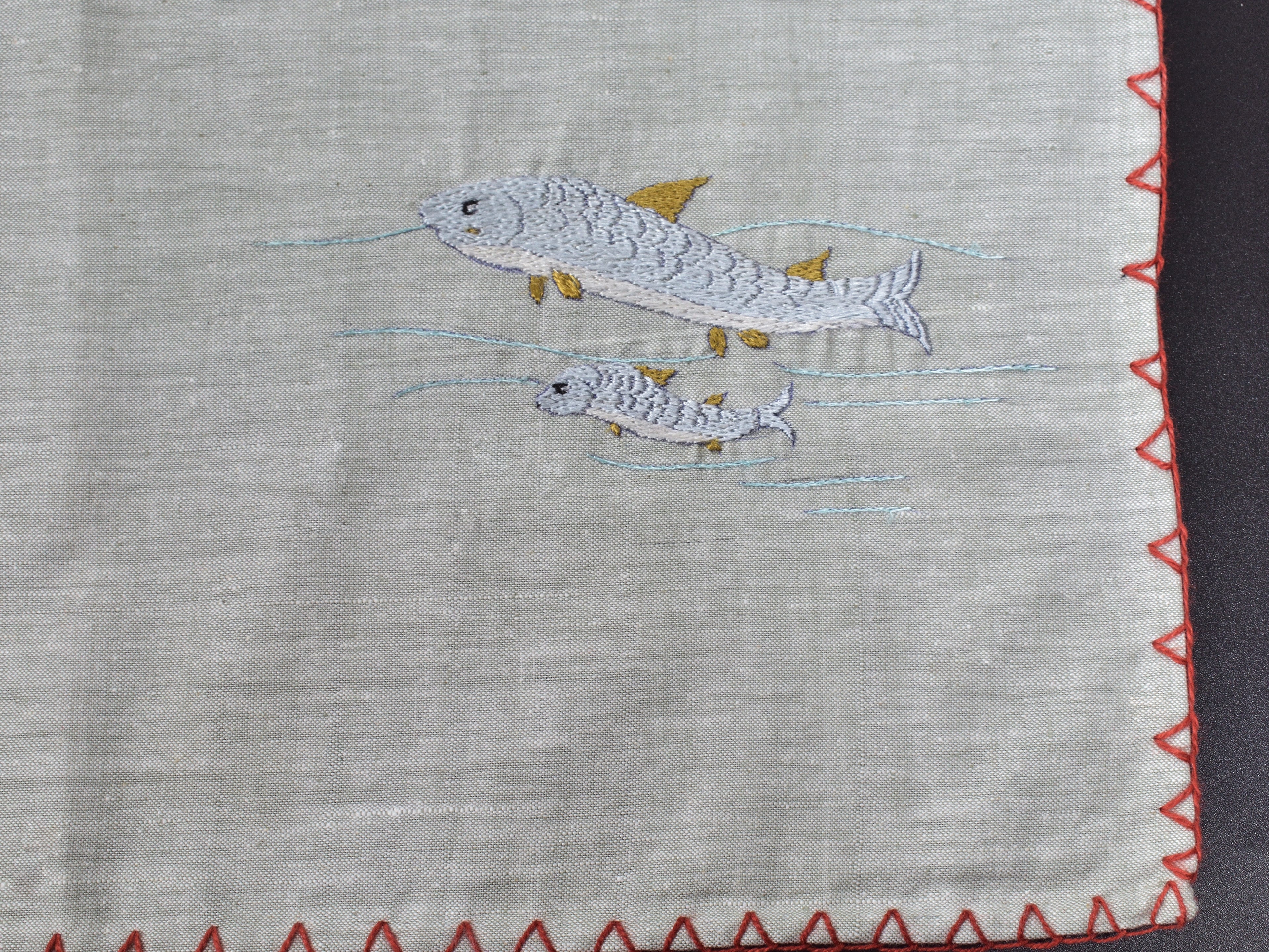 Chamba Rumal – A Fish-y Tale | 100% Khadi | Limited Edition