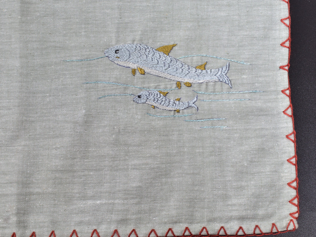 Chamba Rumal – A Fish-y Tale | 100% Khadi | Limited Edition