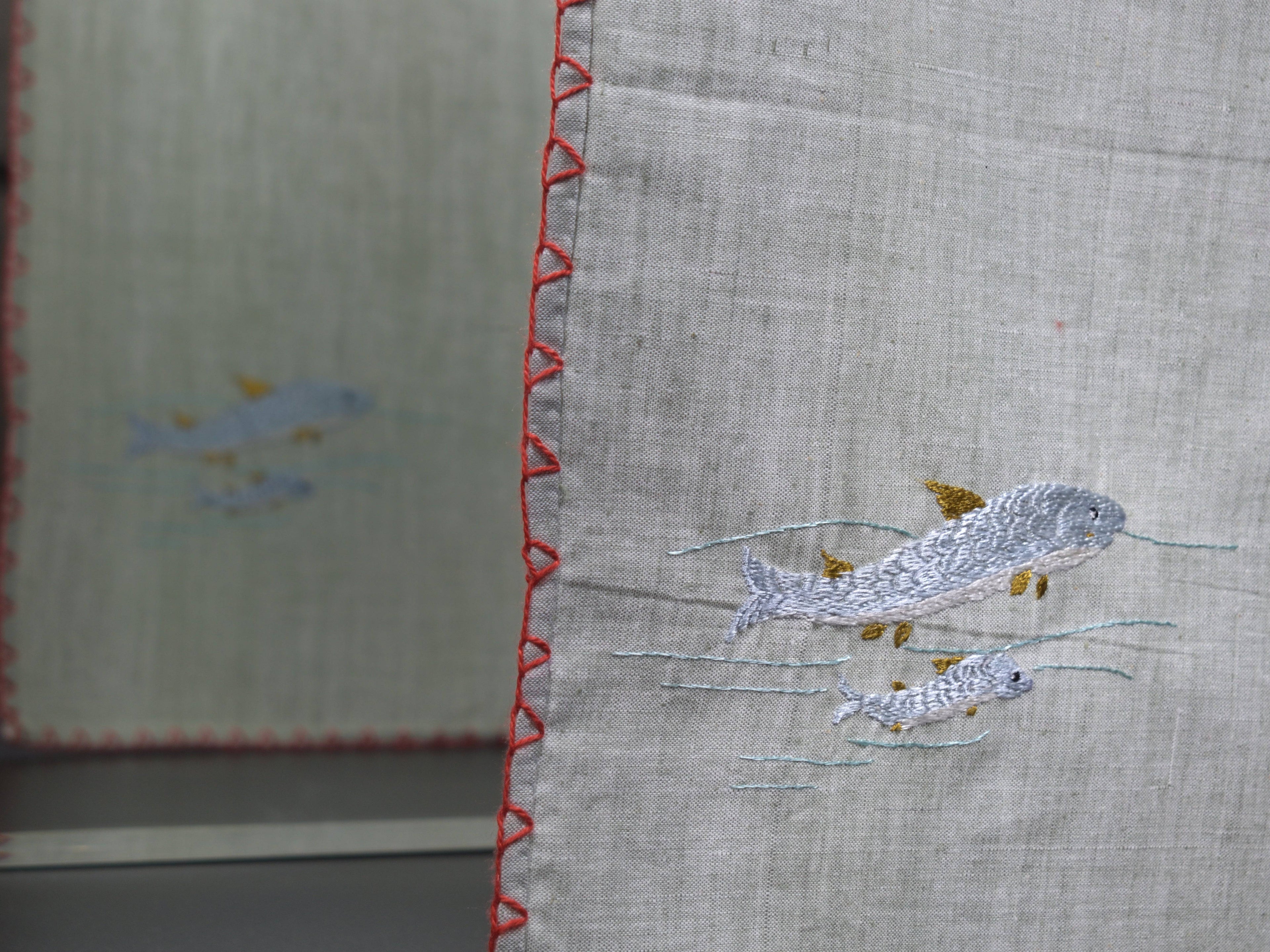 Chamba Rumal – A Fish-y Tale | 100% Khadi | Limited Edition