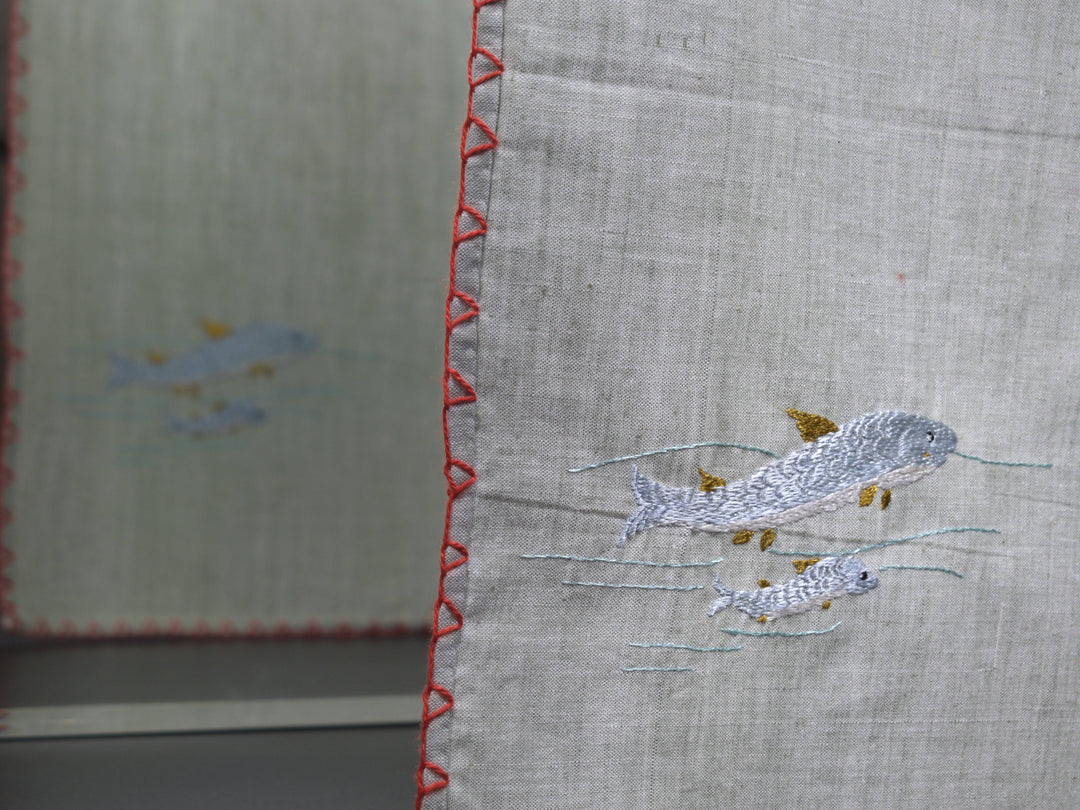 Chamba Rumal – A Fish-y Tale | 100% Khadi | Limited Edition