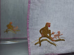 Load image into Gallery viewer, Chamba Rumal – Monkey Tricks | 100% Khadi | Limited Edition
