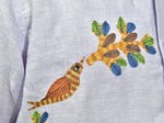 Load image into Gallery viewer, Gond - Lavender Circle of Birds and Branches
