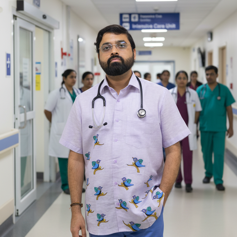 Gond - Melodies | 100% Linen | Select Edition