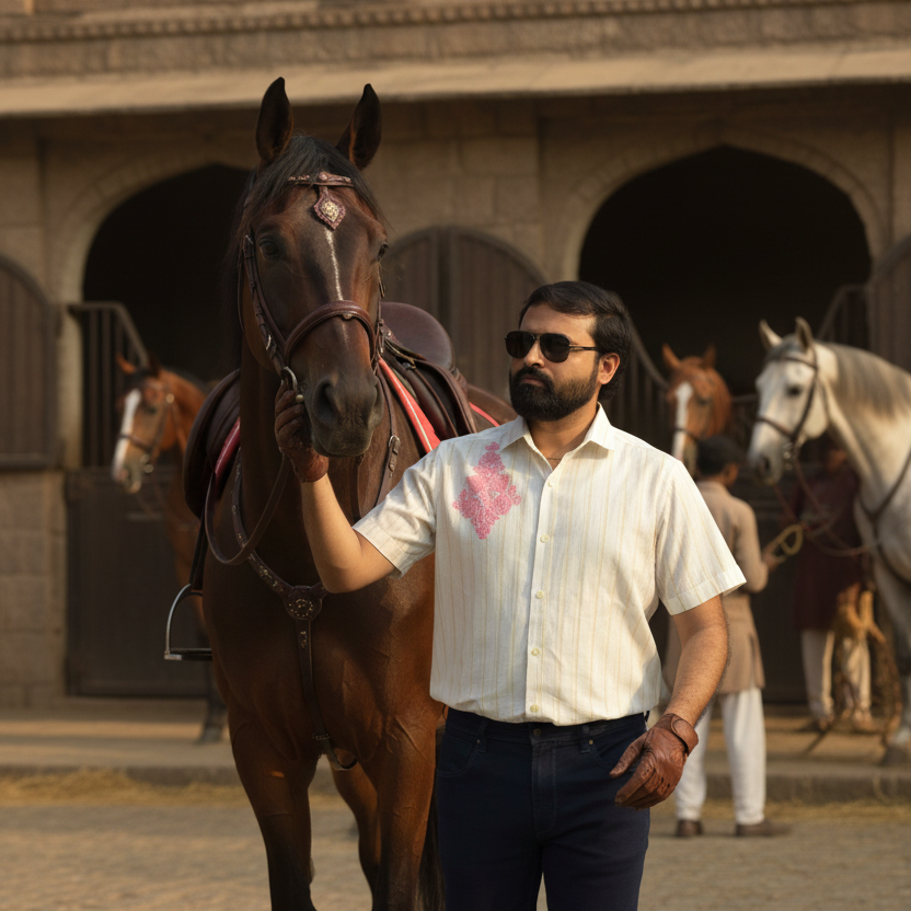 Kashmiri Aari - Royal Crest | Blush | 100% Cotton | Limited Edition