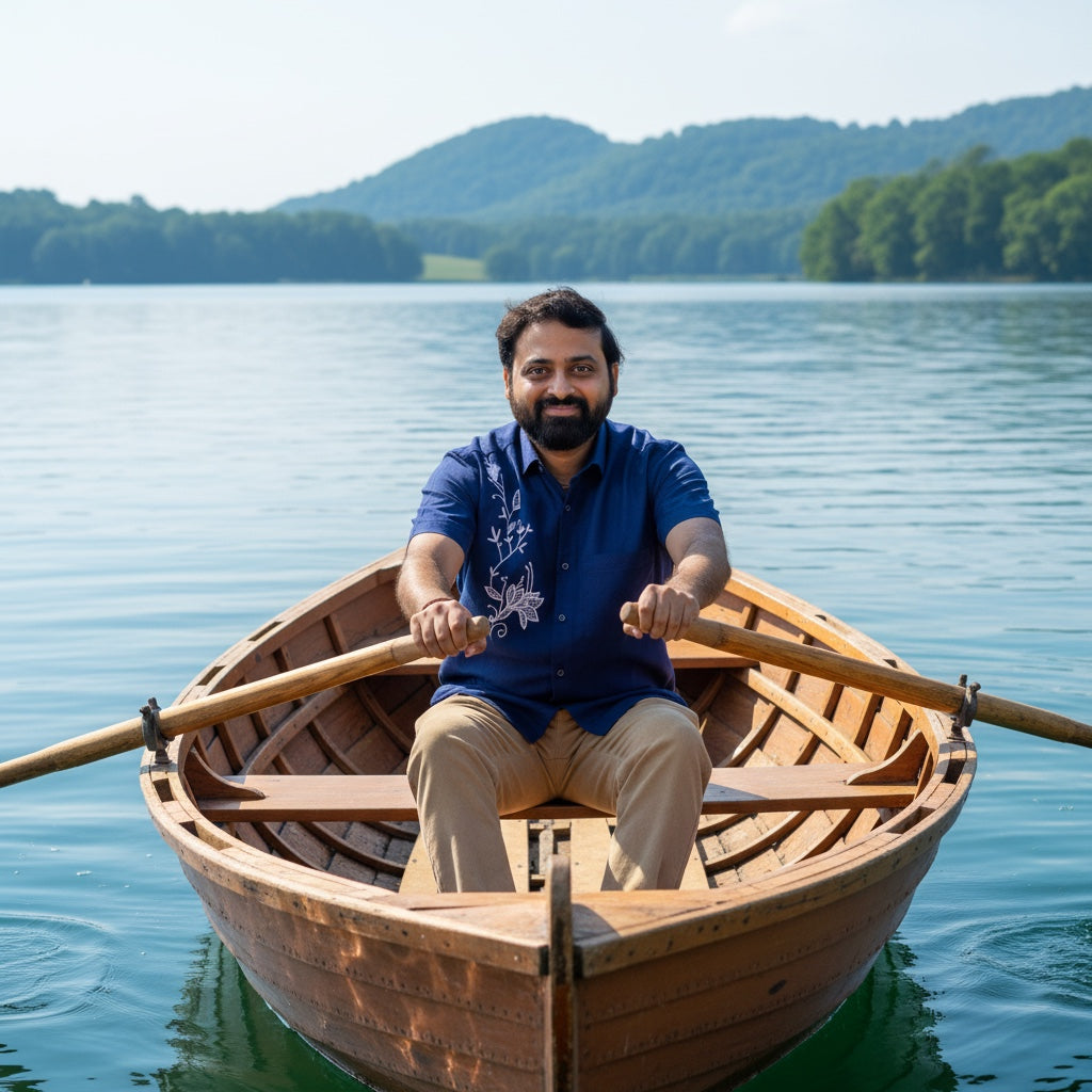 Kashmiri Aari - Gulposh | 100% Khadi | Limited Edition