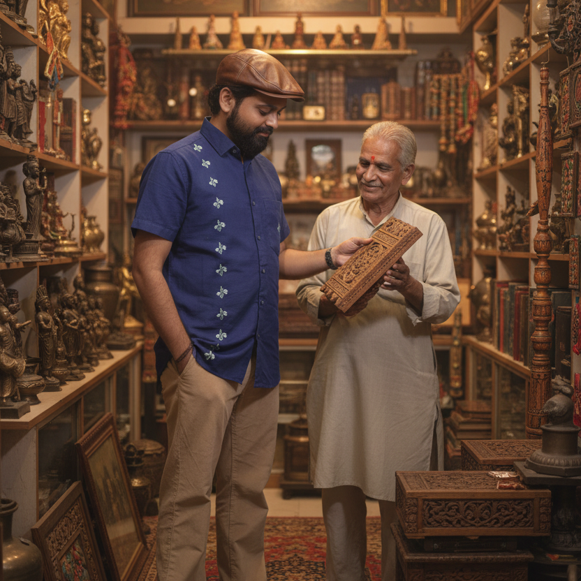 Kashmiri Sozni - Gulzar | 100% Khadi | Limited Edition