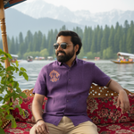 Load image into Gallery viewer, Kashmiri Sozni - Silent Meadow | 100% Linen | Limited Edition