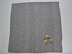Chamba Rumal - Yellow Midnight Blossoms | 100% Khadi | Limited Edition