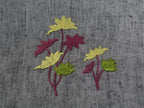 Chamba Rumal - Yellow Midnight Blossoms | 100% Khadi | Limited Edition