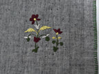 Chamba Rumal - Maroon Midnight Buds | 100% Khadi | Limited Edition