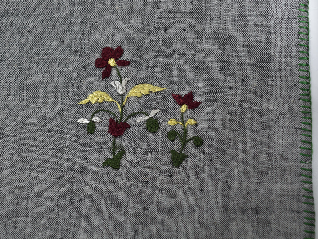 Chamba Rumal - Maroon Midnight Buds