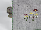 Chamba Rumal - Maroon Midnight Buds | 100% Khadi | Limited Edition