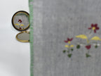 Chamba Rumal - Maroon Midnight Buds | 100% Khadi | Limited Edition