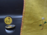 Load image into Gallery viewer, Chamba Rumal - Maroon Flower with a little bud
