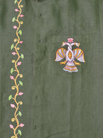 Load image into Gallery viewer, Odisha Pattachitra - Premhans | 100% Linen | Limited Edition

