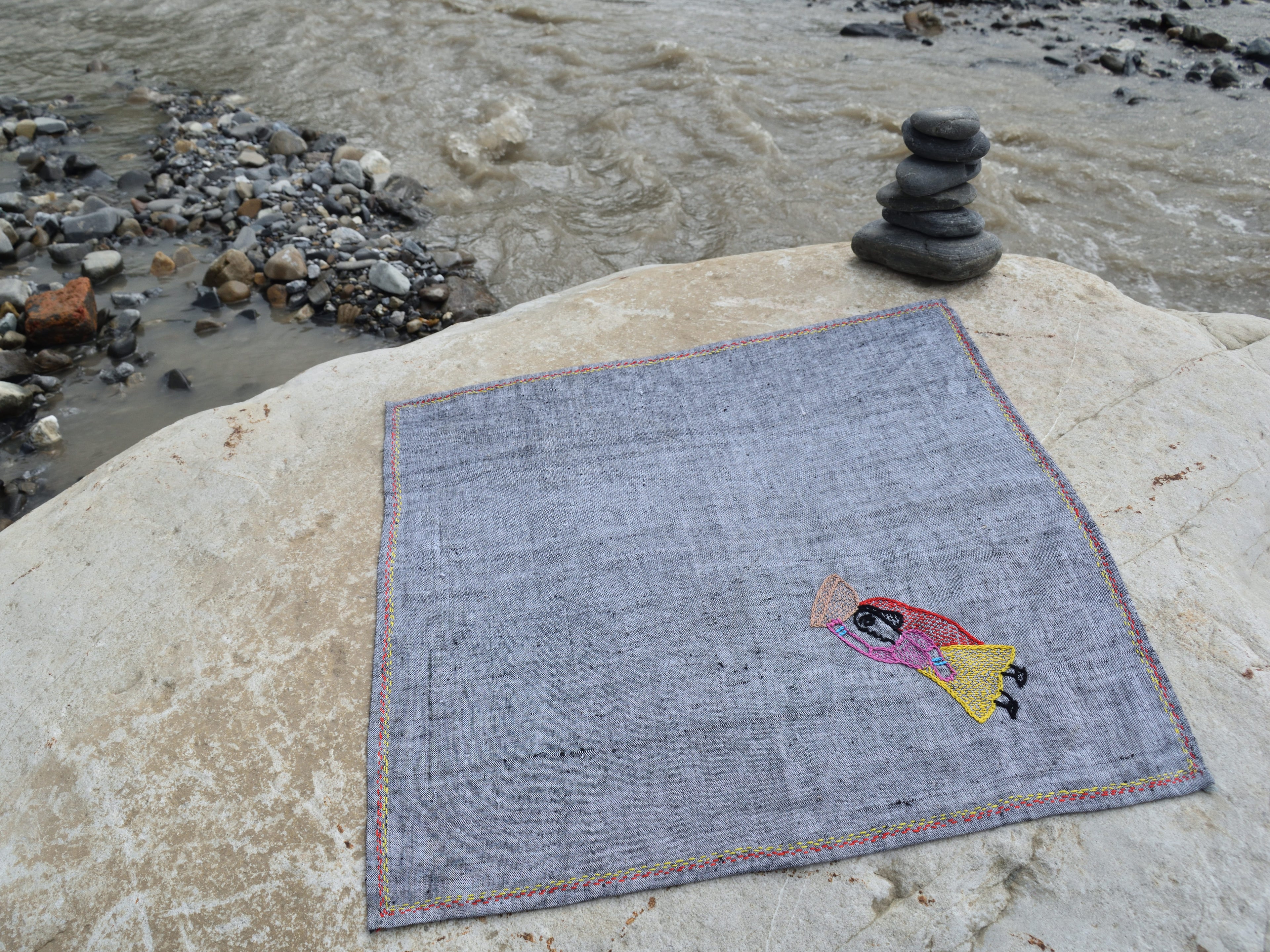 Bihar Sujani - Basket of Love | 100% Khadi | Limited Edition