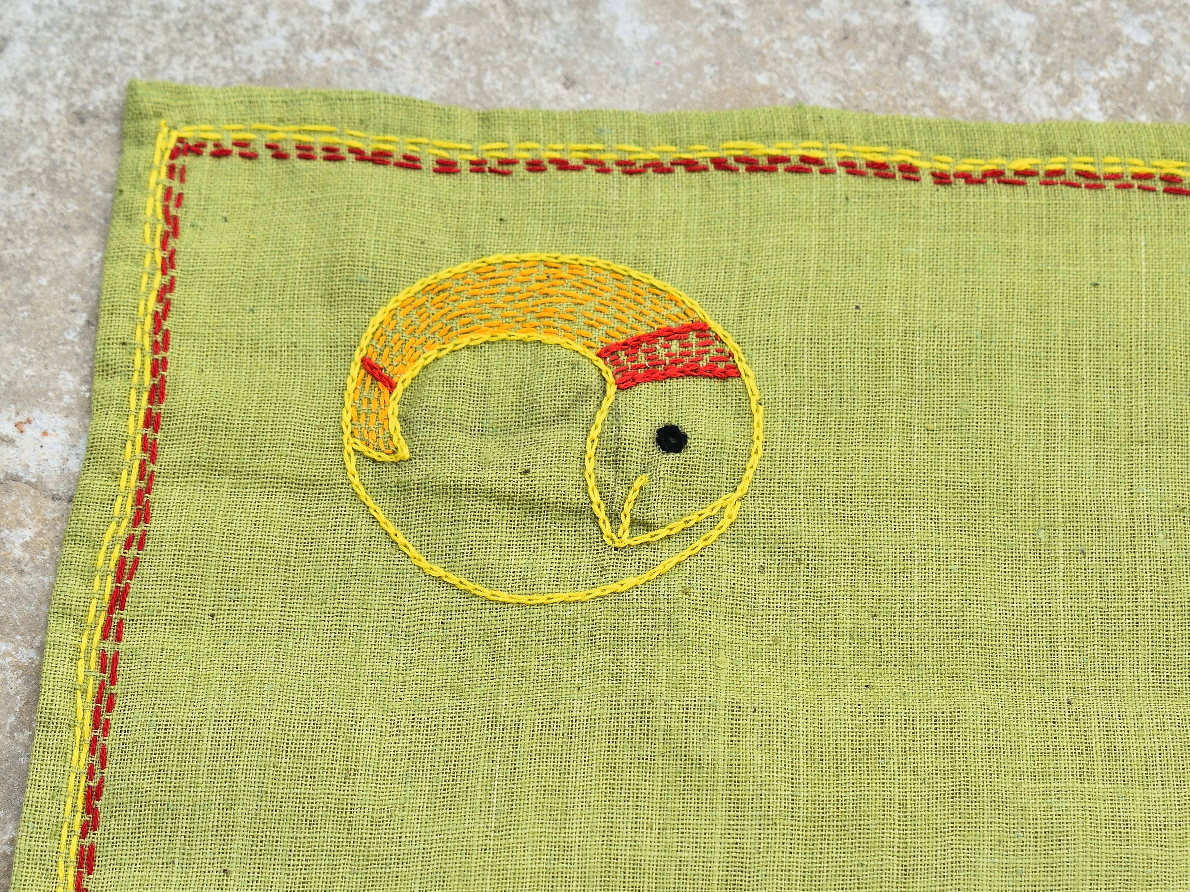 Bihar Sujani - Yin-Yang | 100% Khadi | Limited Edition