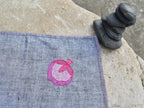 Bihar Sujani - Midnight Pink Blossom | 100% Khadi | Limited Edition