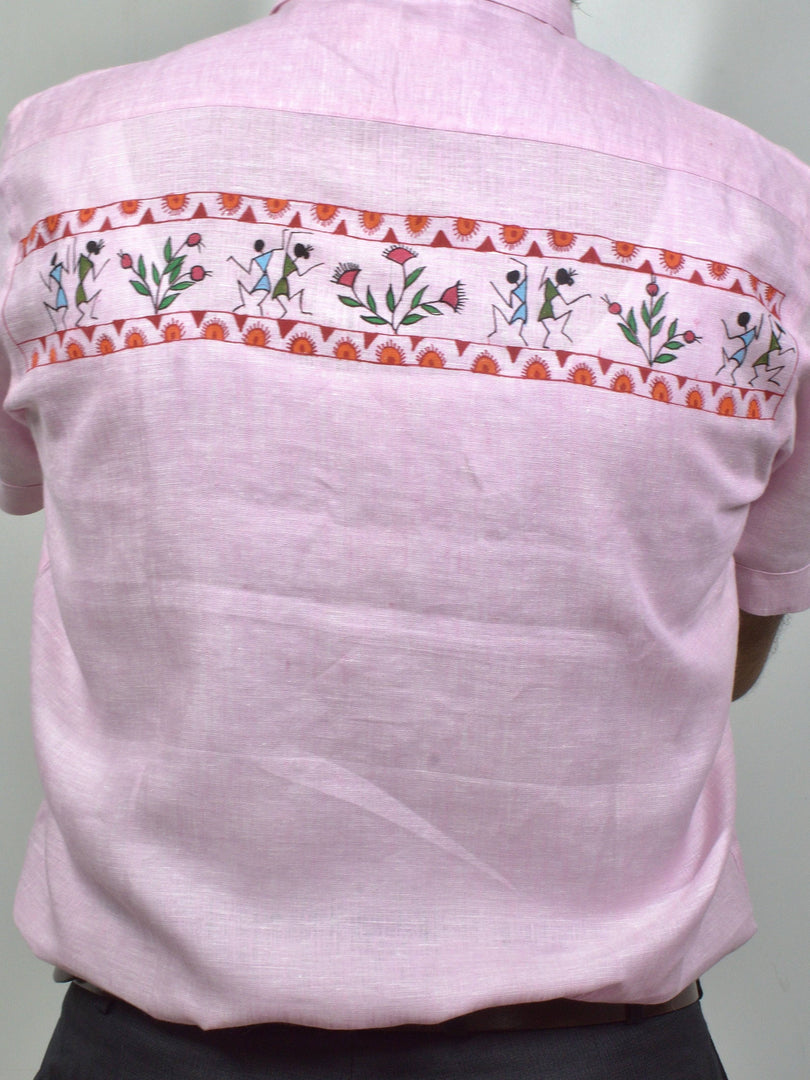 Warli - Living on the edge | 100% Linen | Limited Edition