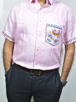 Load image into Gallery viewer, Warli - Row Your Boat | 100% Linen | Limited Edition
