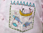 Load image into Gallery viewer, Warli - Row Your Boat | 100% Linen | Limited Edition
