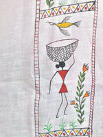 Load image into Gallery viewer, Warli - Reel it Like the Warlis | 100% Linen | Limited Edition
