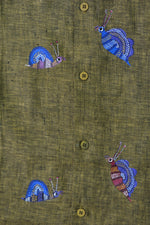 Load image into Gallery viewer, Bhil - Snail-ed It | 100% Linen | Limited Edition
