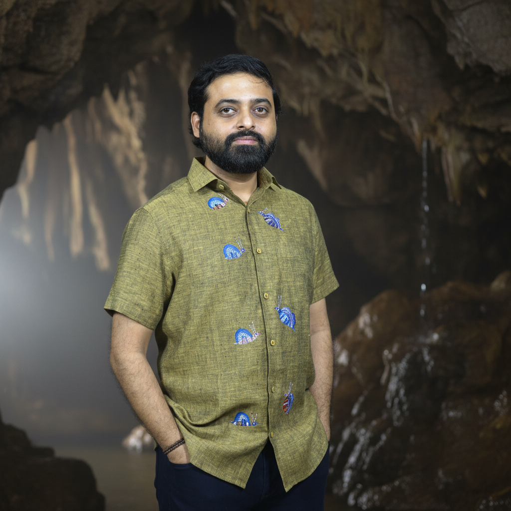 Bhil - Snail-ed It | 100% Linen | Limited Edition