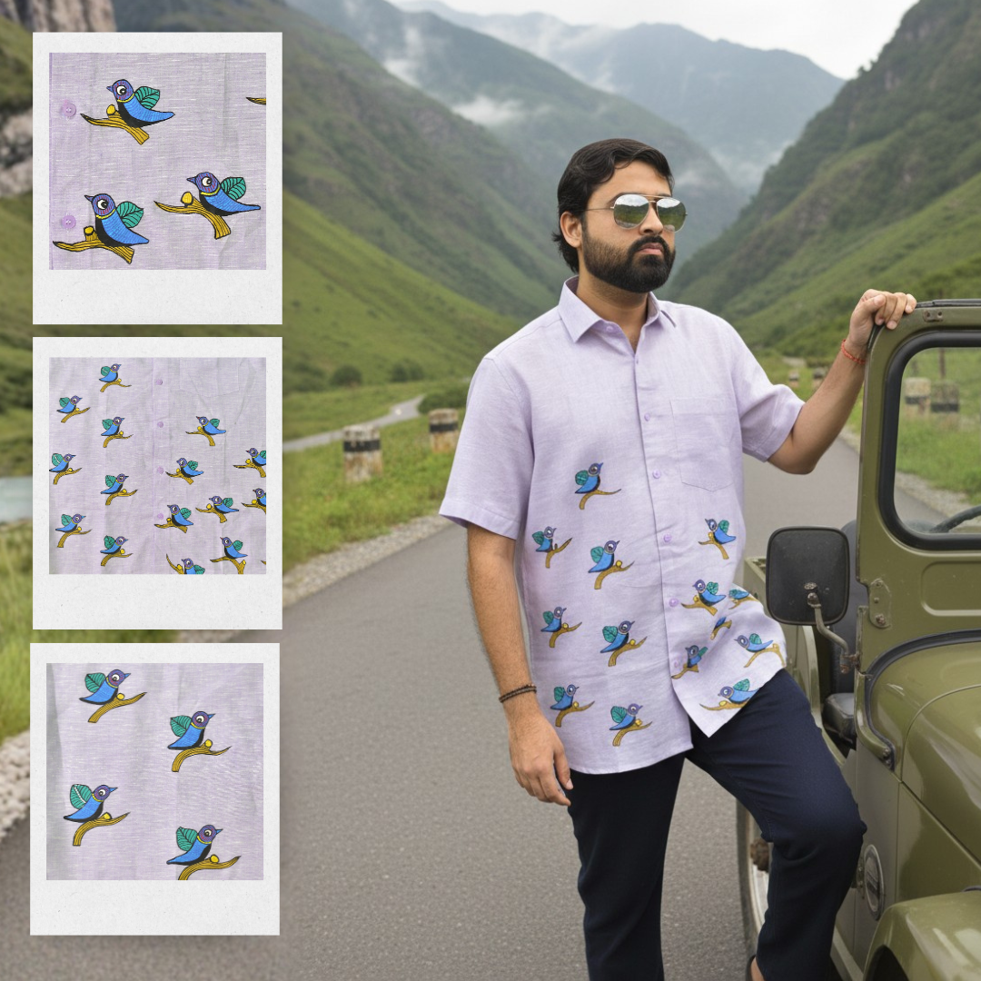 Gond - Melodies | 100% Linen | Select Edition