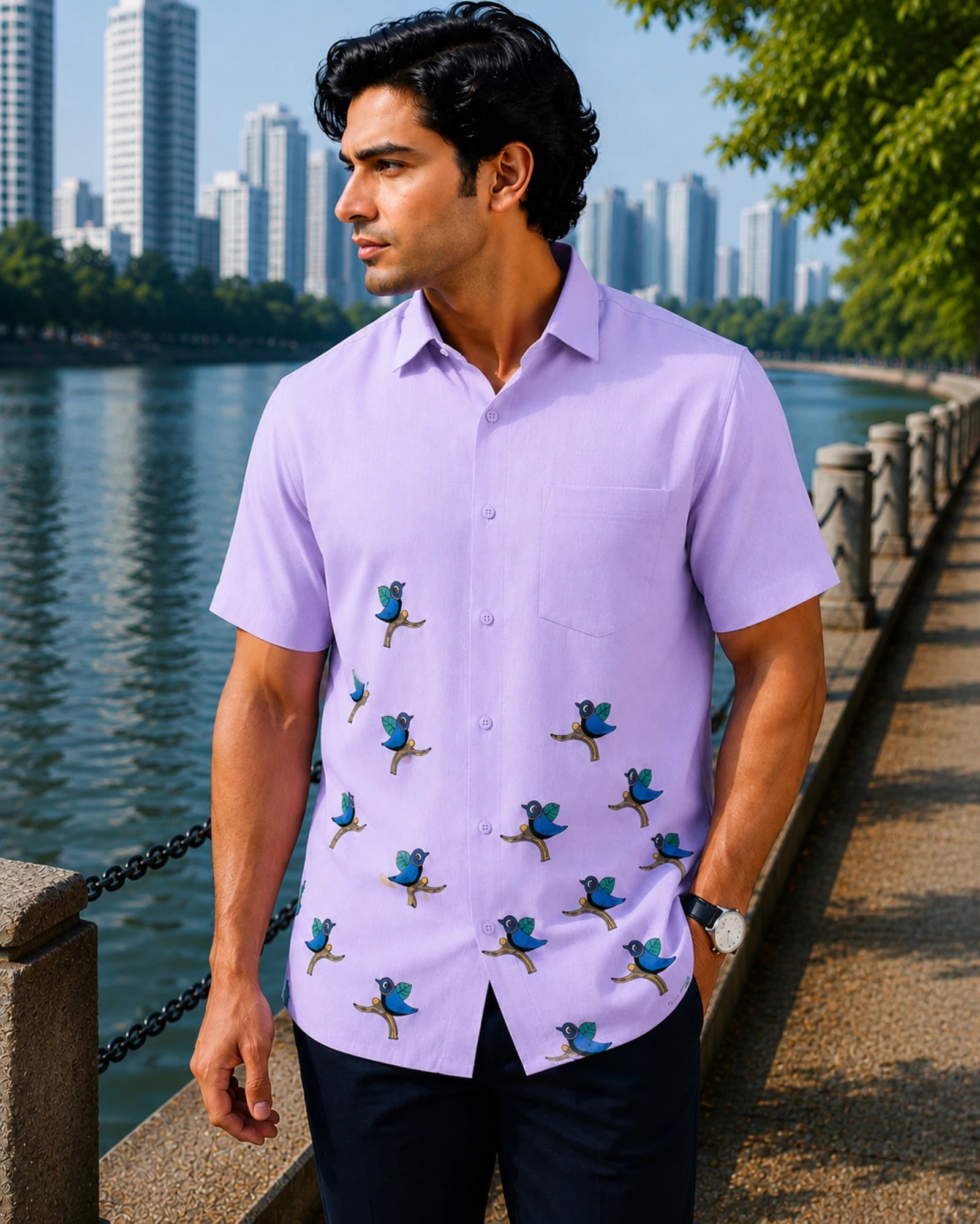 Gond - Melodies | 100% Linen | Select Edition
