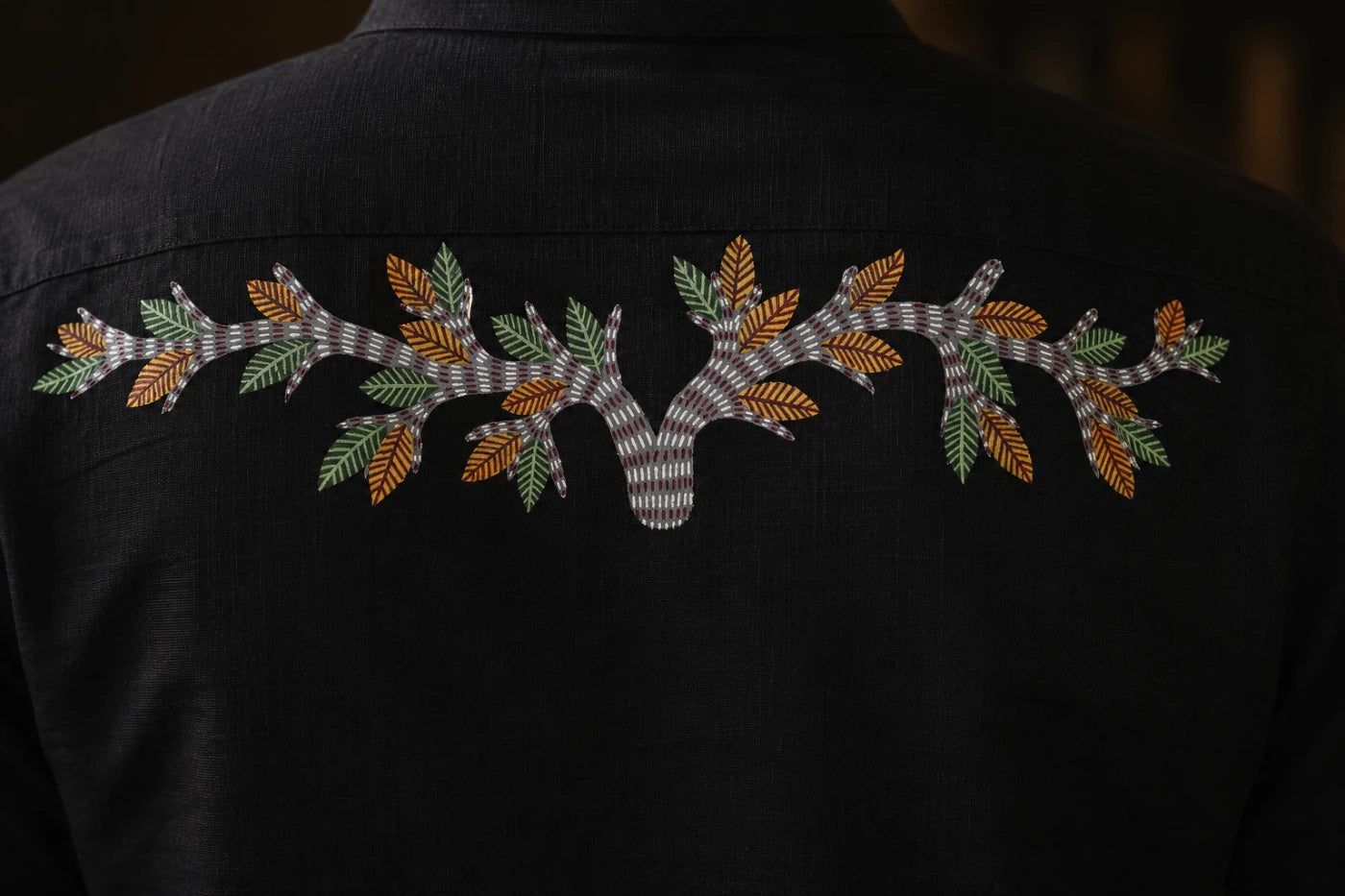 Gond - Nature’s Canopy | 100% Linen | Limited Edition
