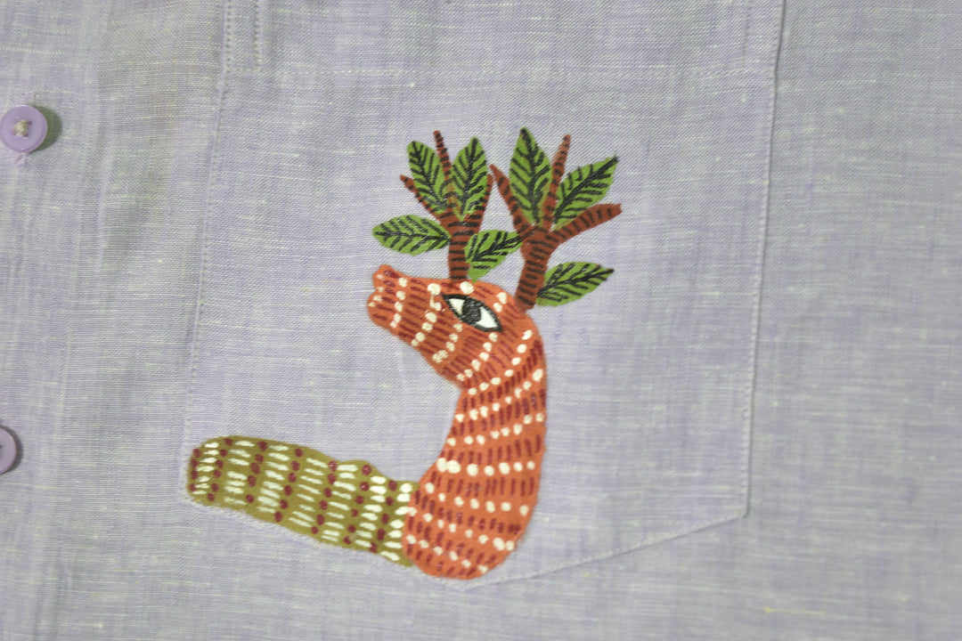 Gond - Forest Spirit | 100% Linen | Limited Edition